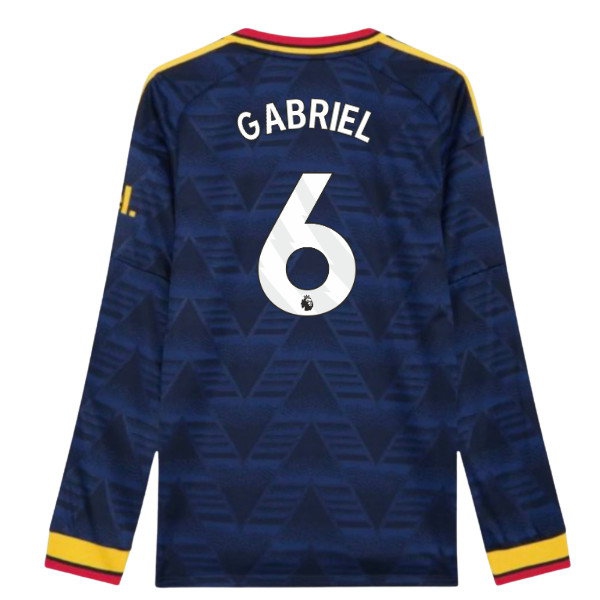 2026/27 Arsenal Long Sleeve Shirt Away Authentic Kit (Gabriel 6)